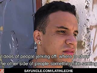 straight latino tricked to ride dick