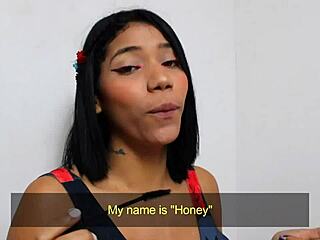 dirty latina bitch devours three cocks in wild orgy