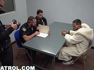 i busted the pimp and his gay hoes took my cop dick