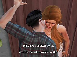 Picnic date turns naughty in 3D hentai preview