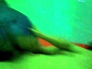 Latina babe with long hair dominates in dirty homemade massage