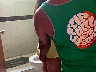 Caught Almost Naked in Bathroom With Rico