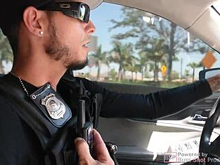 Kelsi Monroe Run From Police Part 1