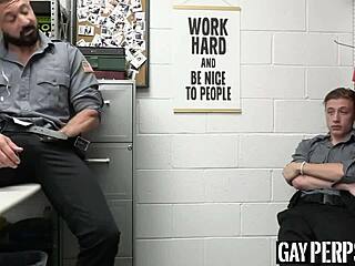 twink cole church gets pleasured by hunk officer marco napoli 😉