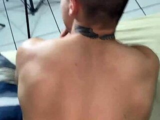 My school friend came home and we fucked him crossdressed