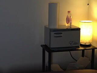 unscripted amateur handjob with oiled massage feels so raw