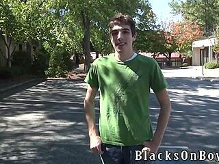 chris kingston gets fucked by two black guys