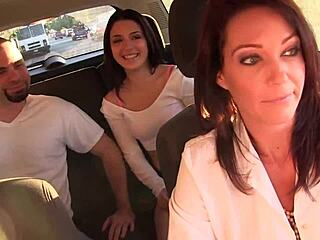 stepmom charlee chase and stepdaughter daisy haze sharing guy 😏