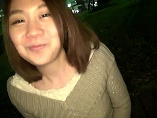 asian girl begs for blowjob to stay over