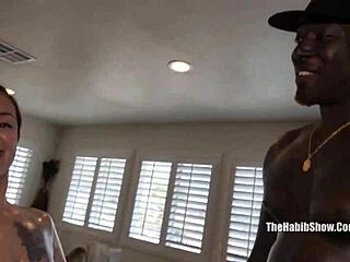 Santana Red Swallows That Big Black Cock! 😍