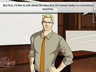 Alex's palpable attraction to teacher in college