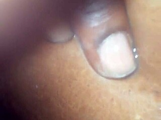 Squirt from wet pussy during anal with BBC, milf!