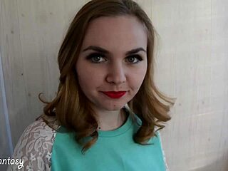 Sexy chick cheats on boyfriend with sloppy blowjob and cumshot