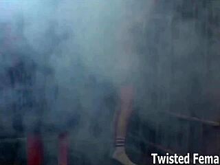 whipped and humiliated for being a disobedient slave