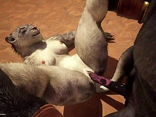 wild life furry hentai with intense anal action