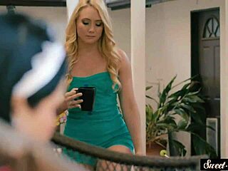 This classy teen got drilled hard and took a sticky load on her chest