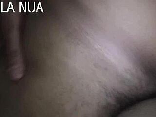 Latina teen in lingerie gets attended by a guy, but turns off because he's her boyfriend's voyeur.