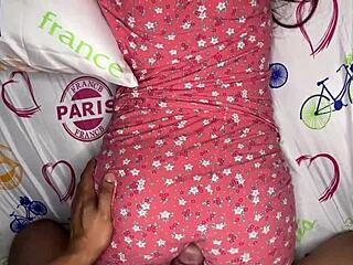 I gave my hijastra the best anal in her big nalgas