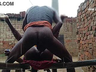 Did Desi Sister-in-Law Get Soaked Outside Before a Steamy Outdoor Session?