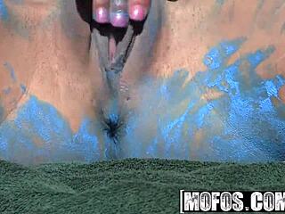 Missy Maze Goes Wild Masturbating Outdoors in Freaky POV