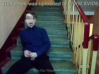 bisexual bodybuilder jerks off outdoors after school