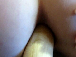 oh man, i’m lovin’ stretchin’ my butt with huge toys doggy style!