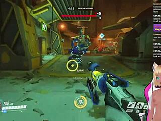 Vtuber Lewdneko Plays Overwatch and Gets Spanked in Anime Fun