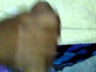 this cheating neighborhood girl sneaks over for a quick handjob