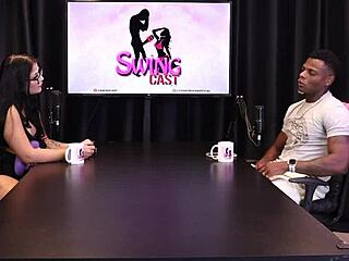 Will Mastro Sheer Red Lingerie Stuns in Sexy Teen Scene