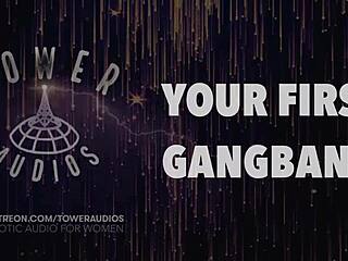 Your first gangbang erotic audio with dirty talk