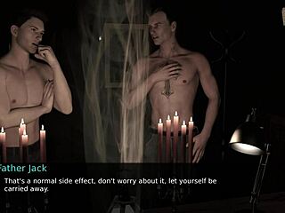 Father Jack invites av in nursing pleasure game