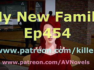 my new family game with teen 18+ and redhead amateurs