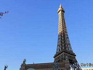 Interracial Gay Roommate Sex In Las Vegas Hotel Room!