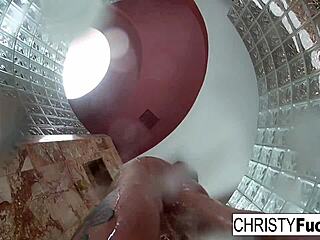 Shower Bts Fun With Christy Dahlia And Ivan