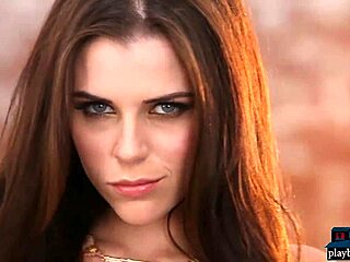 OMG, sexy brunette models strip full for Playboy! 🔥