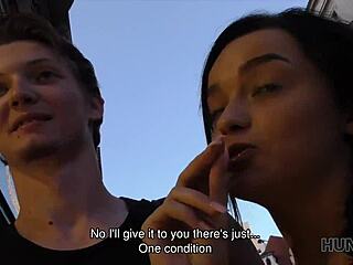 Skinny Erica Black Turns Slut for Big Cash