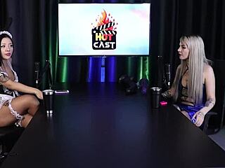 Kyra Sheer Red's First Anal Scene With Dwarf Actor In Lingerie And Flashing