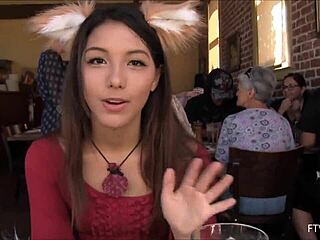 Fox Costume SQUIRT In Intense 1080p Action