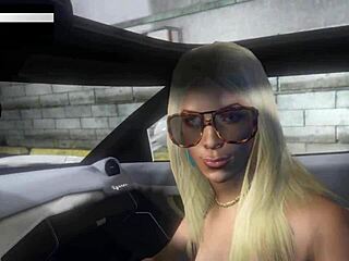 GTA 5 Hooker in First Person Car Action, Wow!