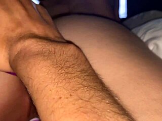 Nurse Stretches Holes With Anal Plug And Dildo