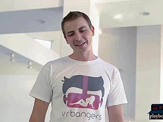 I’m like, so nervous visiting this virtual reality porn set, ya know?