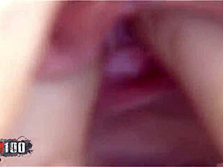 A horny teen with huge tits experiences her first casting session outdoors