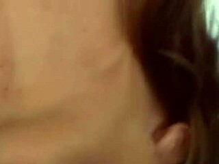 rubbing a dick in her face while giving oral blowjob and deepthroat to cute sexy babe 😍