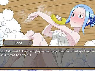 Hana's exposure unfolds in a blooming flower part 3