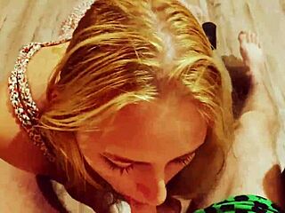 The housewife serves tea and experiences an unexpected encounter.