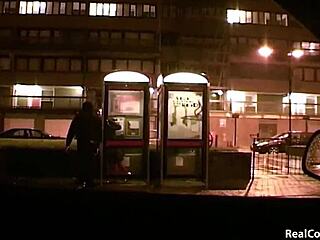 Interracial Couples Dare To FUCK Outdoors, Skinny And Shaved In Stockings.