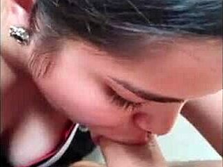 Gostosa Sucks Monster Cock Before Riding Ft White Moon