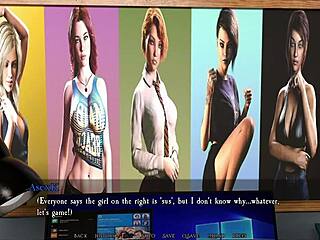 i played the hot cashier game in anime style