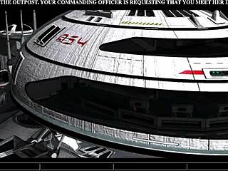 in this sci-fi mission, aletta ends with shaved pussy fucking