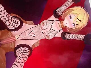 3D anime group sex feels amazing